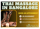 Thai Massage Services in Bangalore - Sunrise Beauty Spa